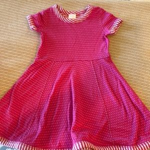 Adorable girls pink dress